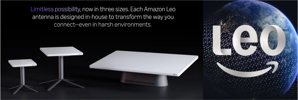 Amazon LEO equipment